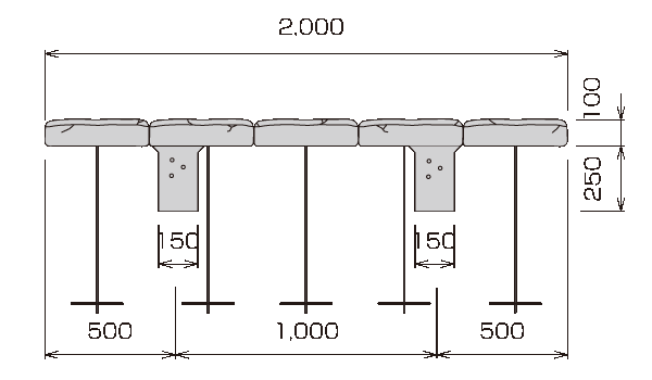 ブロック仕様平面図